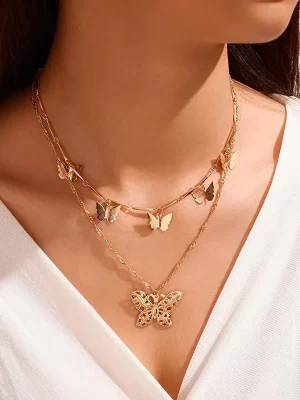 Bohemian Butterfly Necklace