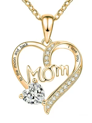 Mother's Love Gleam Pendant and Necklace