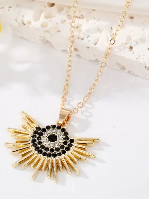 Eyes on the Moon Necklace with  pendant