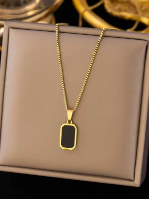 Elegance Unveiled Pendant and Necklace